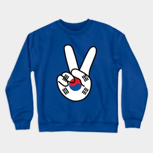 South Korea V Sign Crewneck Sweatshirt